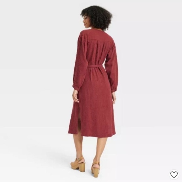 Super cute Universal thread 100% cotton shirt dress - Picture 7 of 11